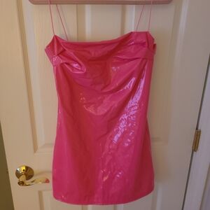 SHEIN Pink Mini Dress
